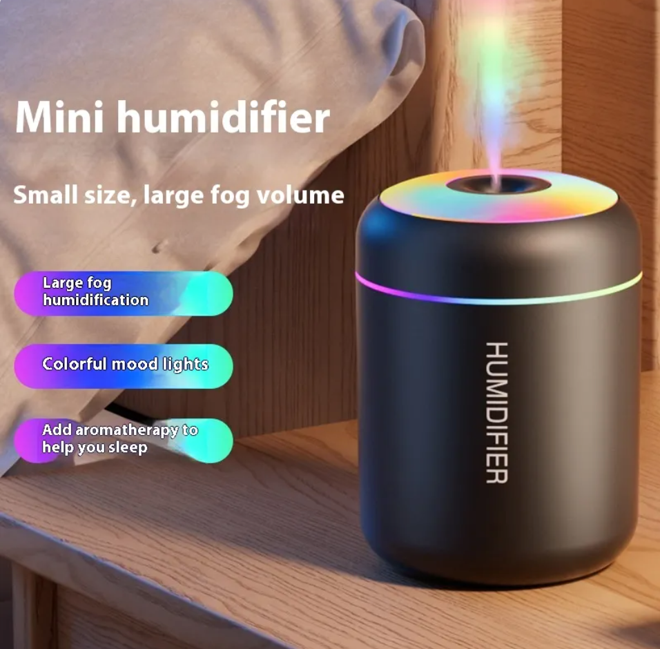 Compact Rainbow Light Humidifier