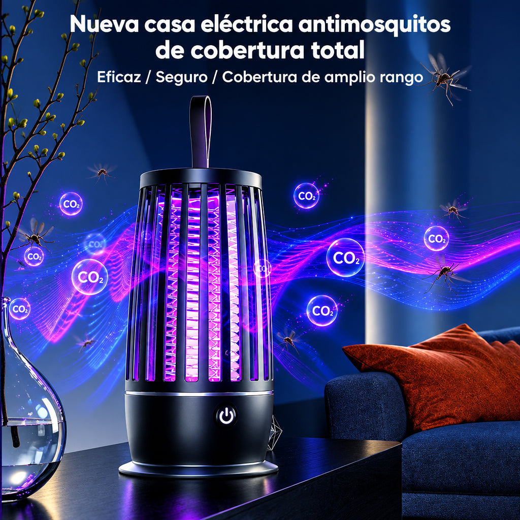 linterna eléctrica inteligente matamosquitos