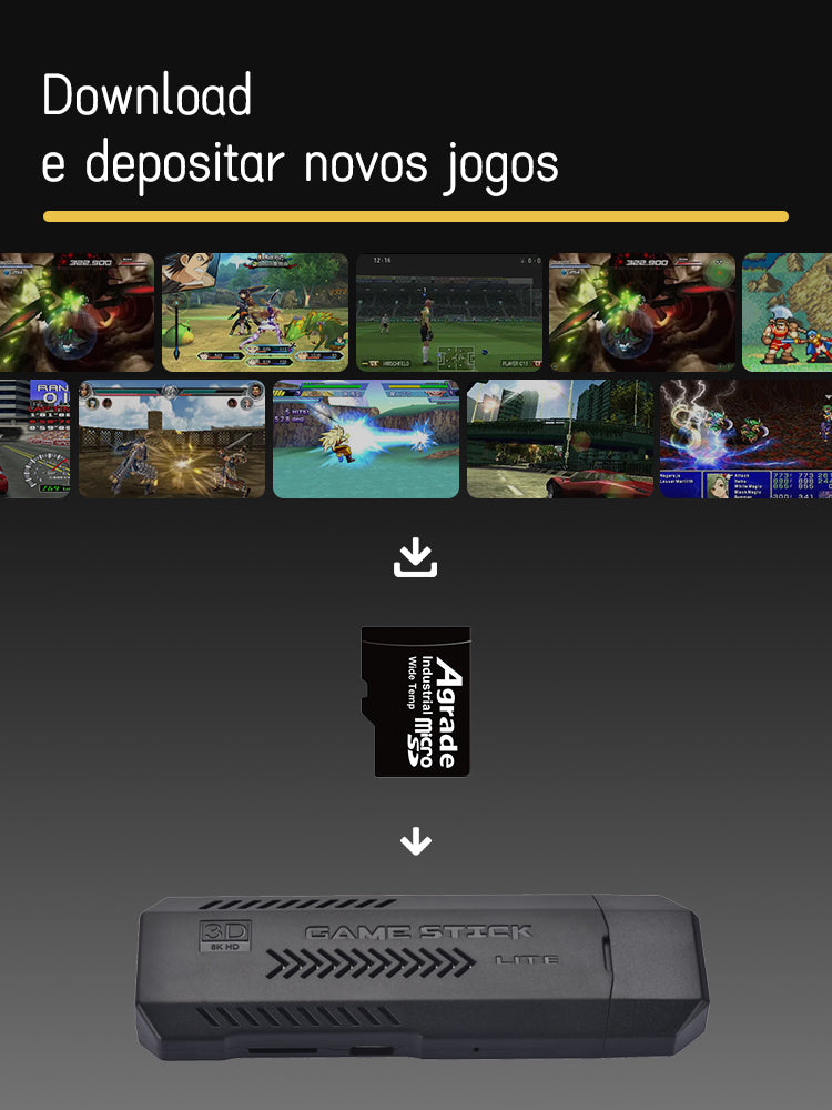 Consola de Juegos M8 U Treasure 2.4G Wireless PSP HD
