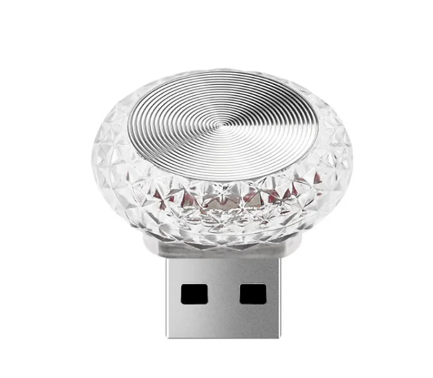 Luz Ambiental USB para Coche