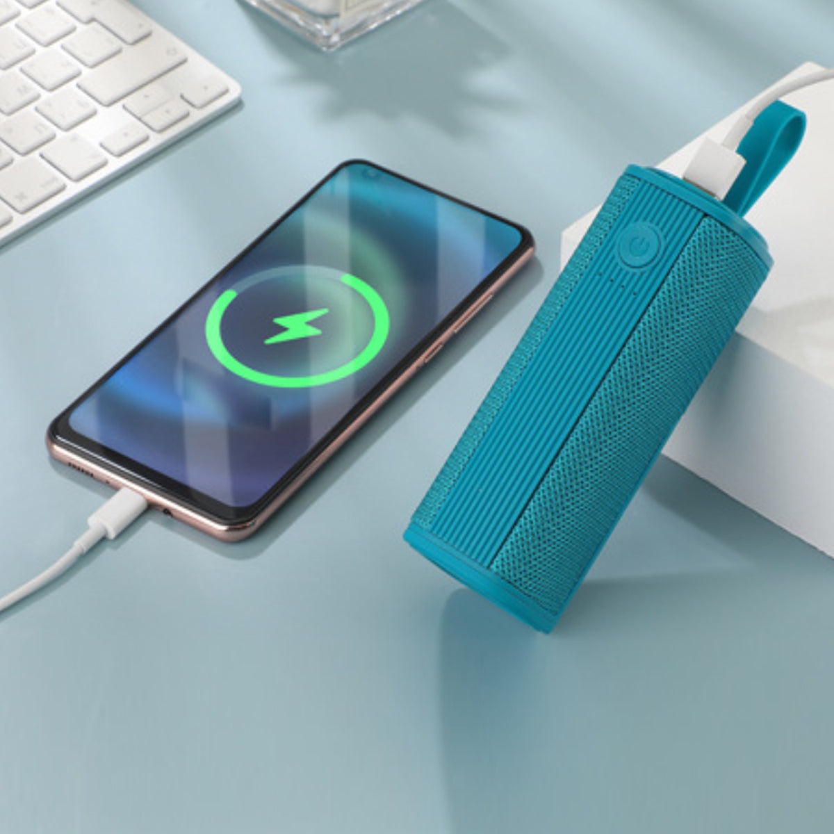 Triple Win 3 IN 1 Compact Size Earphone, Speaker And Power Bank