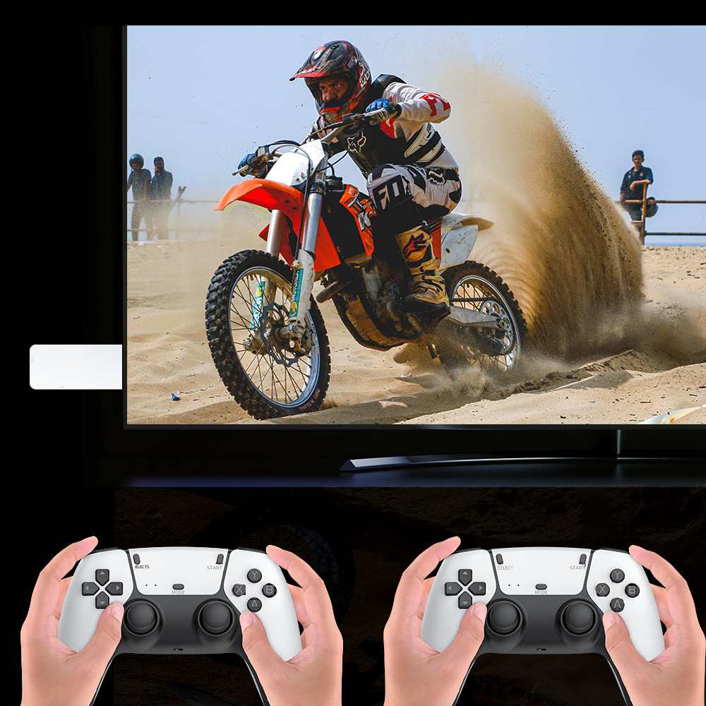 M15 HDMI 4K TV Game Console with Dual Controllers